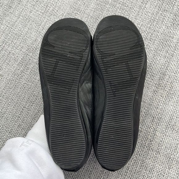 Carolina Herrera Shoes Womens Size 7.5 Black Ballet Flats - Picture 7 of 9